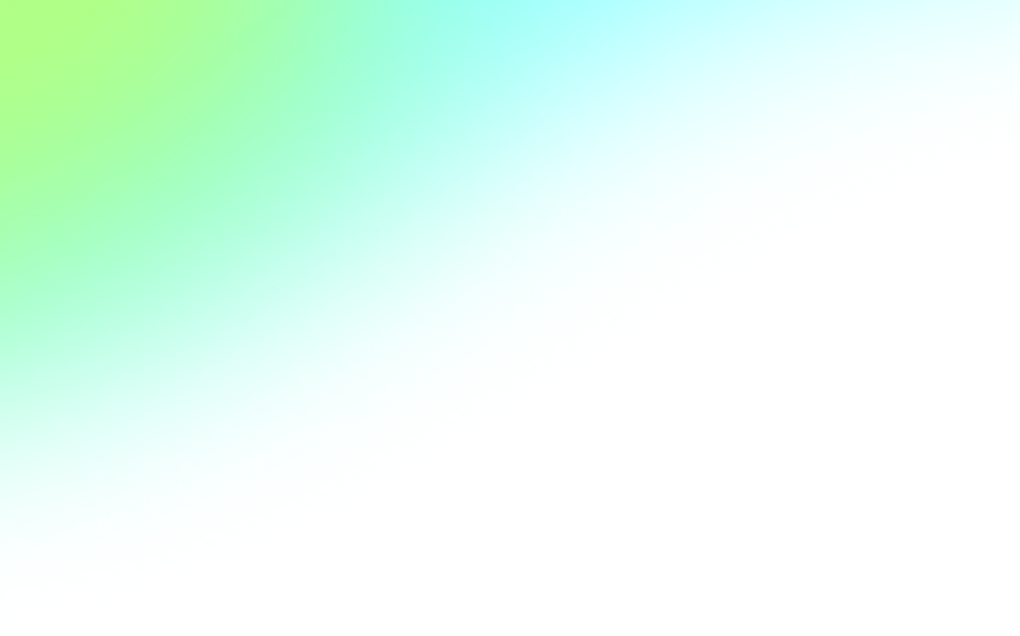 Abstract gradient background blending soft green, cyan, and black in a smooth wave pattern.