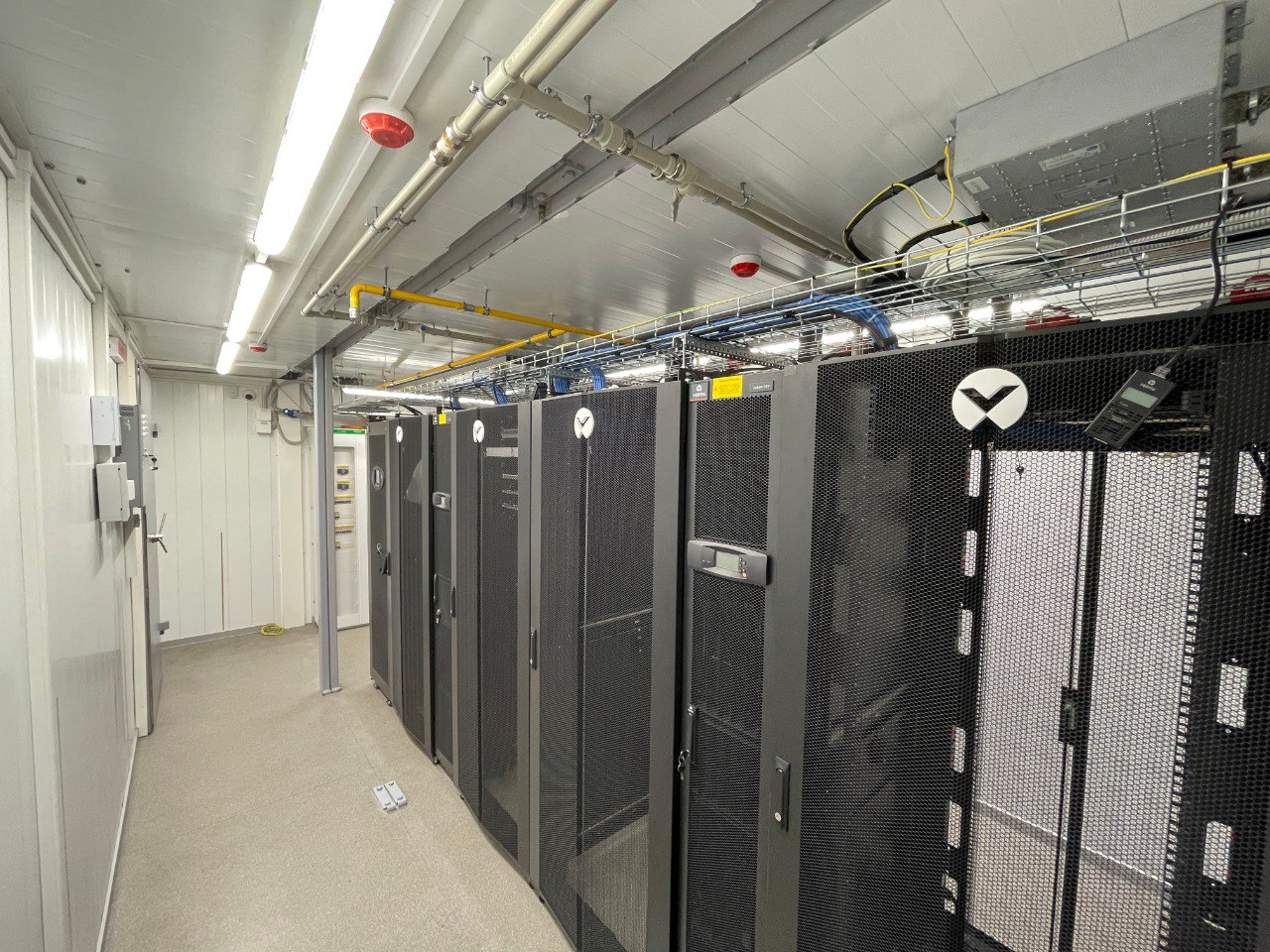 EMP-shielded modular data center with Faraday cage protection for defense and critical infrastructure