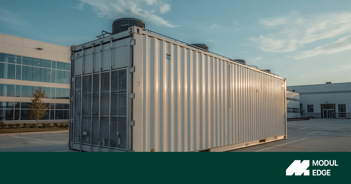 Container Data Center: What a "Data Center in a Container" Really Means (and What to Specify)