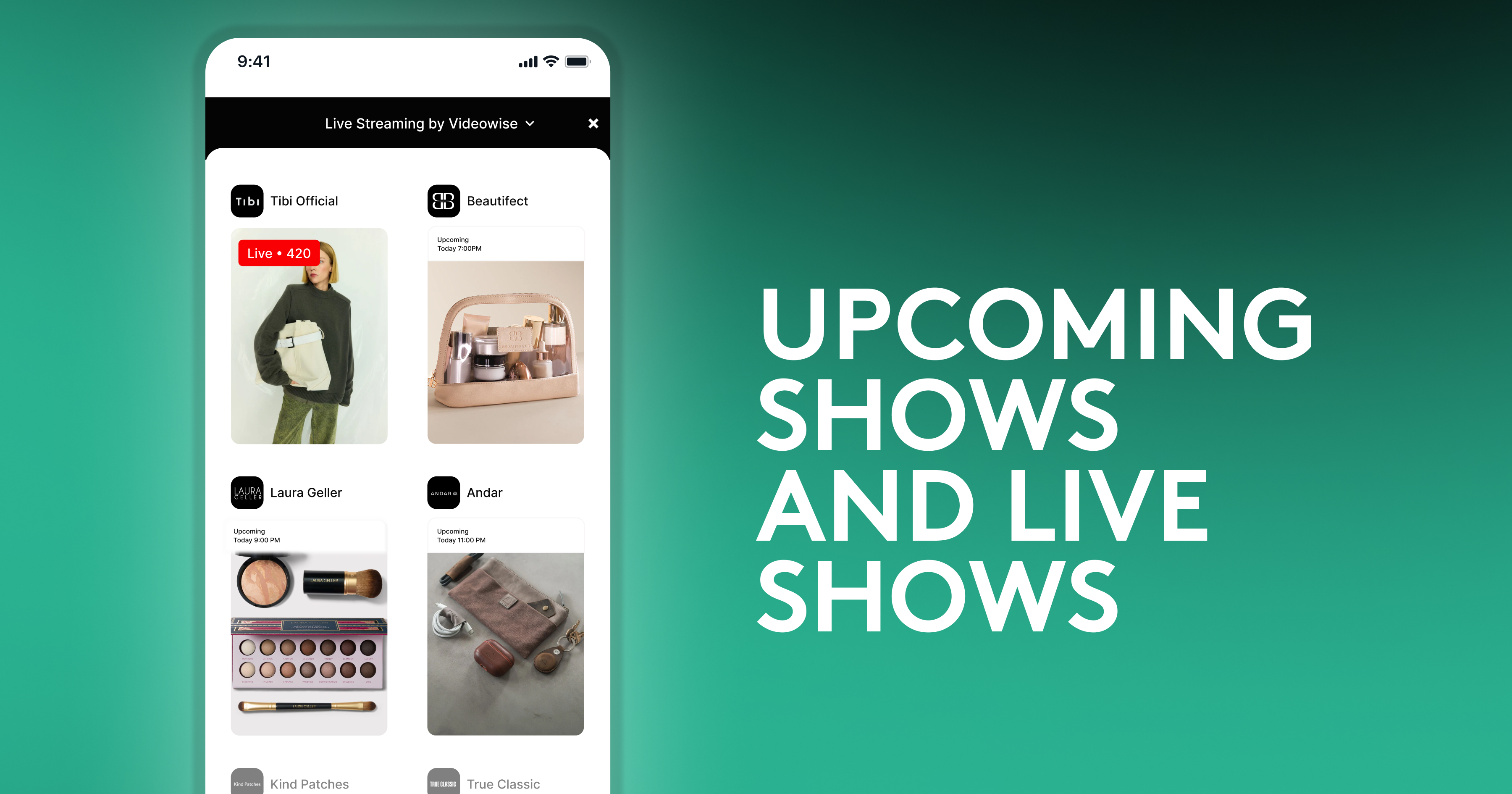 Live shopping Shop app