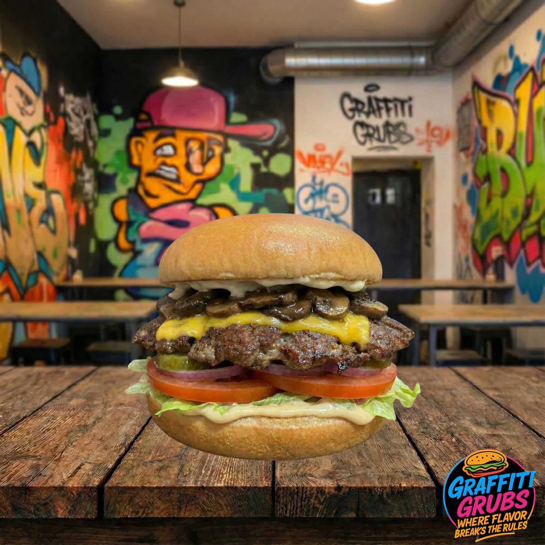 Shroom Attack Burger 