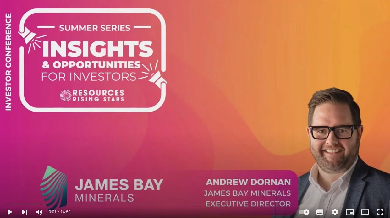 RRS Summer Series 2024 - James Bay Minerals (ASX:JBY)