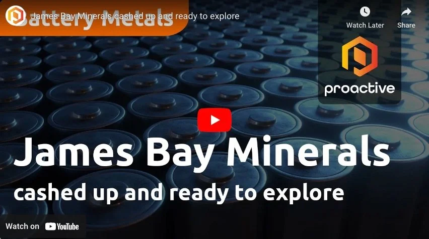 RRS Summer Series 2024 - James Bay Minerals (ASX:JBY)