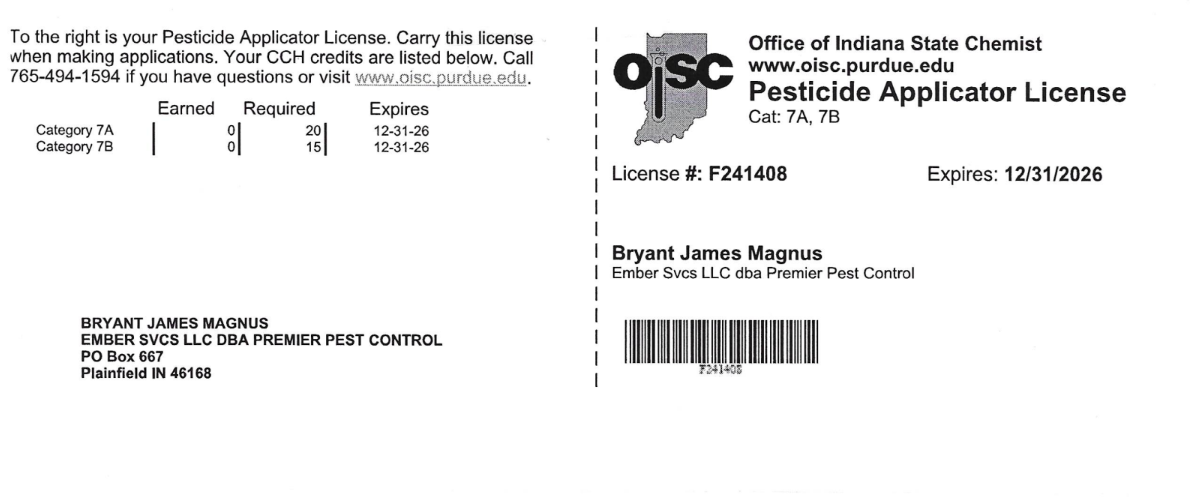 Bryant License