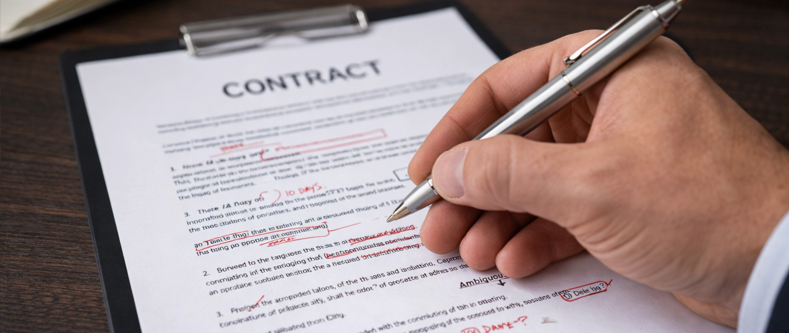 The Cheapest Time to Hire a Lawyer Is Before You Sign the Contract
