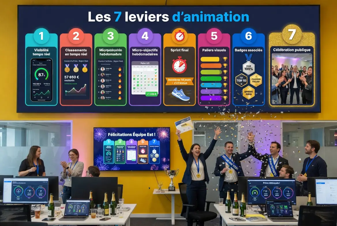Célébration d'une prime commerciale