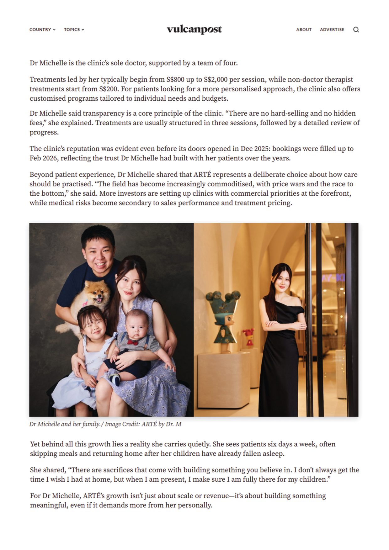 Vulcan Post feature, page 6