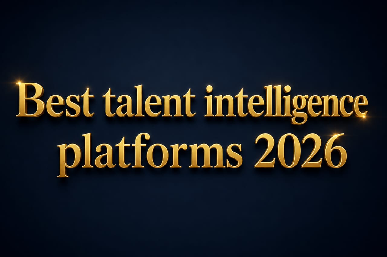 best talent intelligence platforms