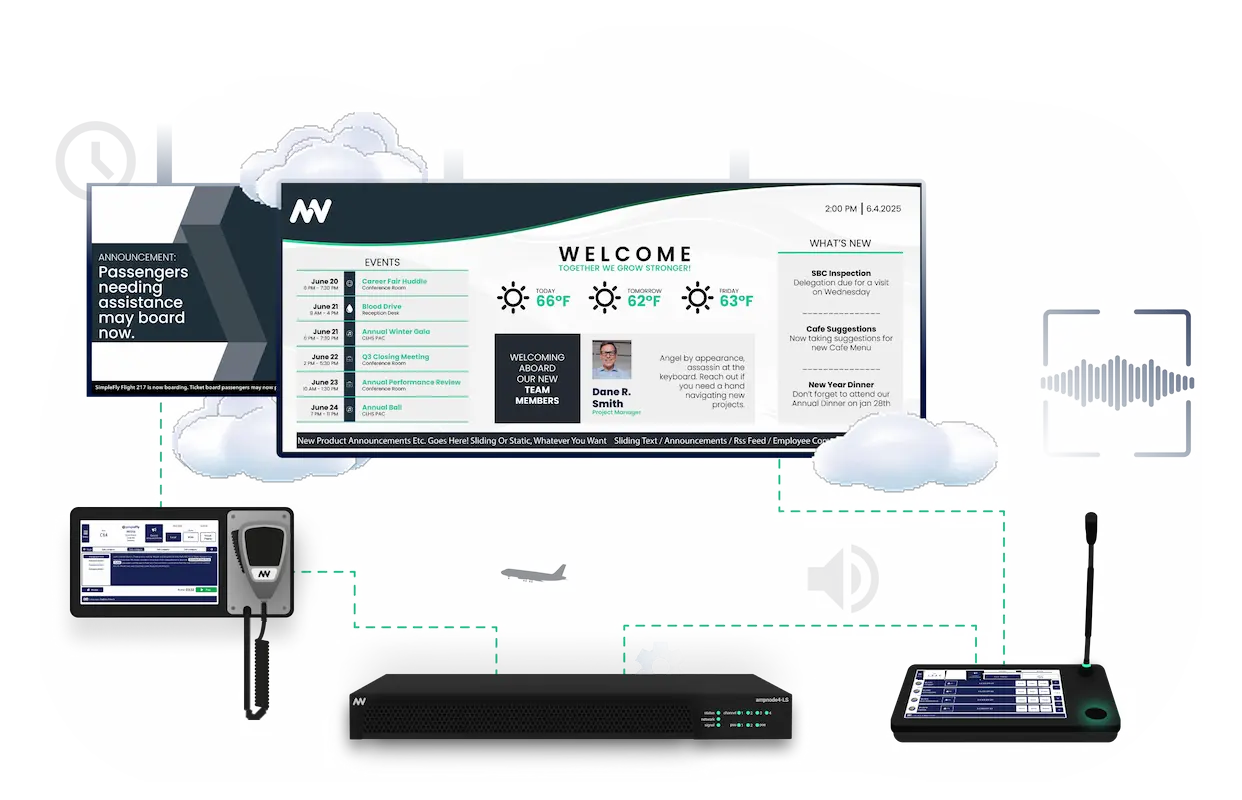 nnounce audio hardware support resources showing technical documentation, firmware guides and installation references for system operators
