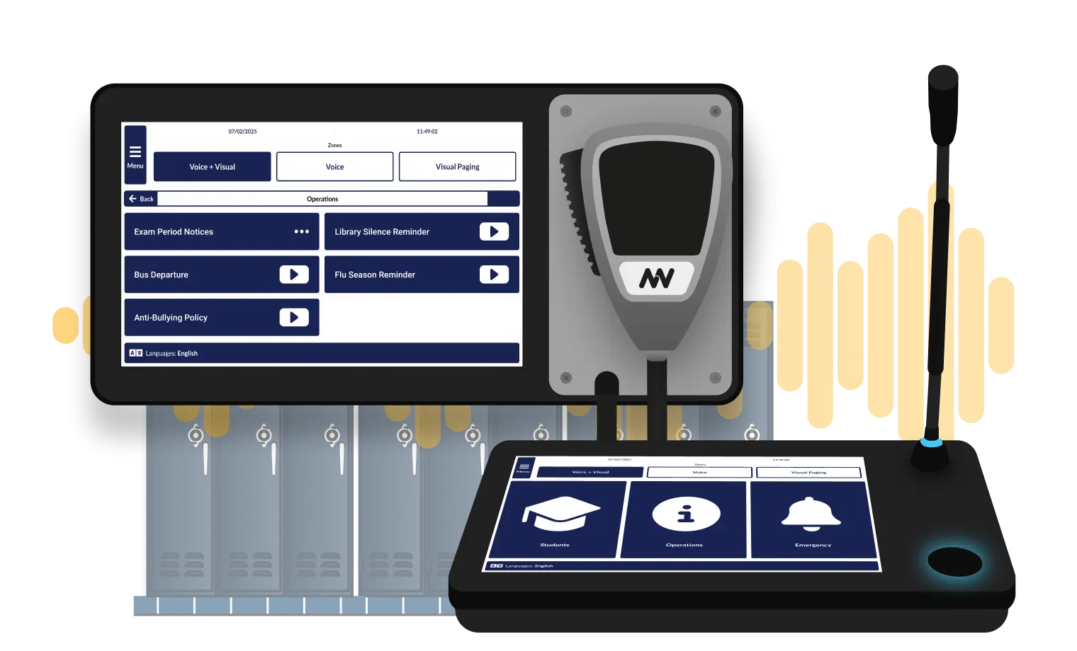 nnounce mission-critical audio hardware devices for campus PA systems, including redundant amplifiers and audio endpoints