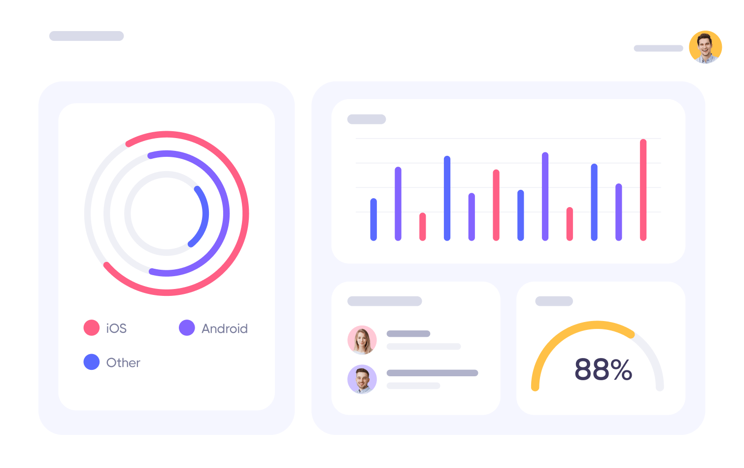 Analytics - Saasplex X Webflow Template