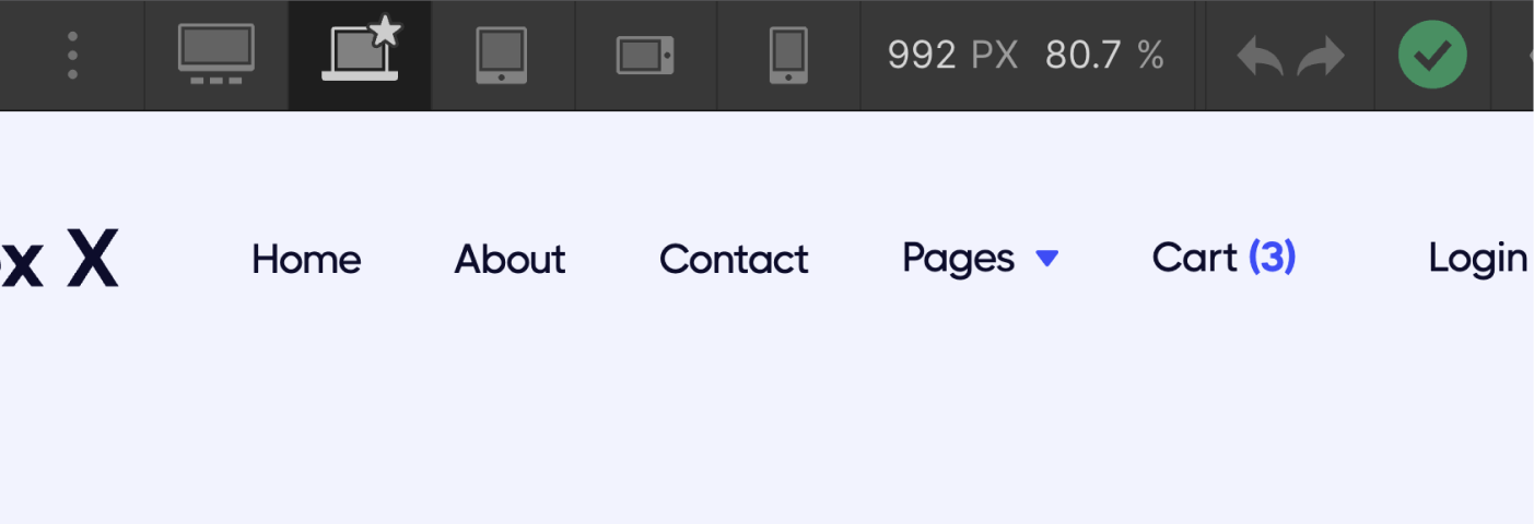 Responsive Design - Saasplex X Webflow Template