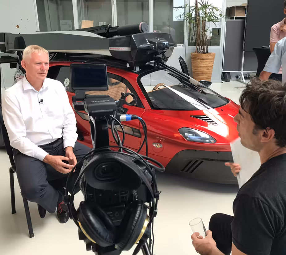 Behind the Scenes Morph Media, Willem Martinot tijdens opnames Morph Media videoproduction – Limestone Pictures