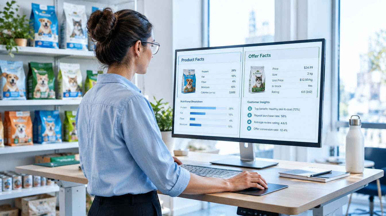 Your Pet Food Data Disagrees. What Should AI Believe?