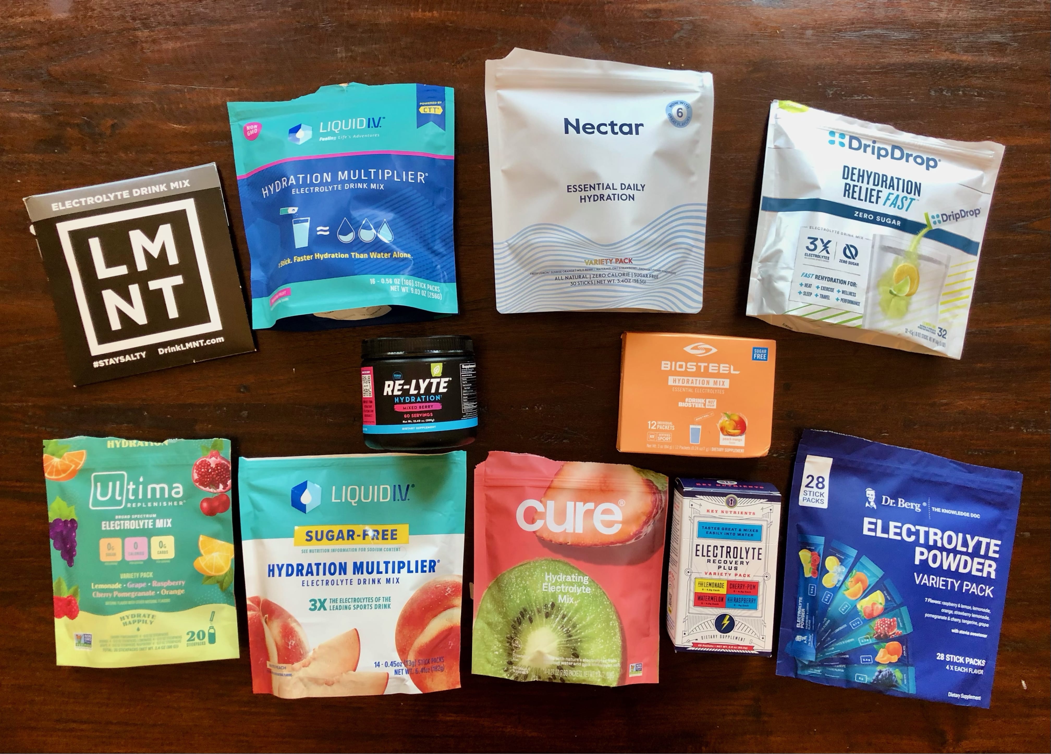 All of the Electrolyte Powders I tested