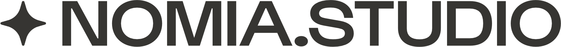 Logo Nomia Studio noir