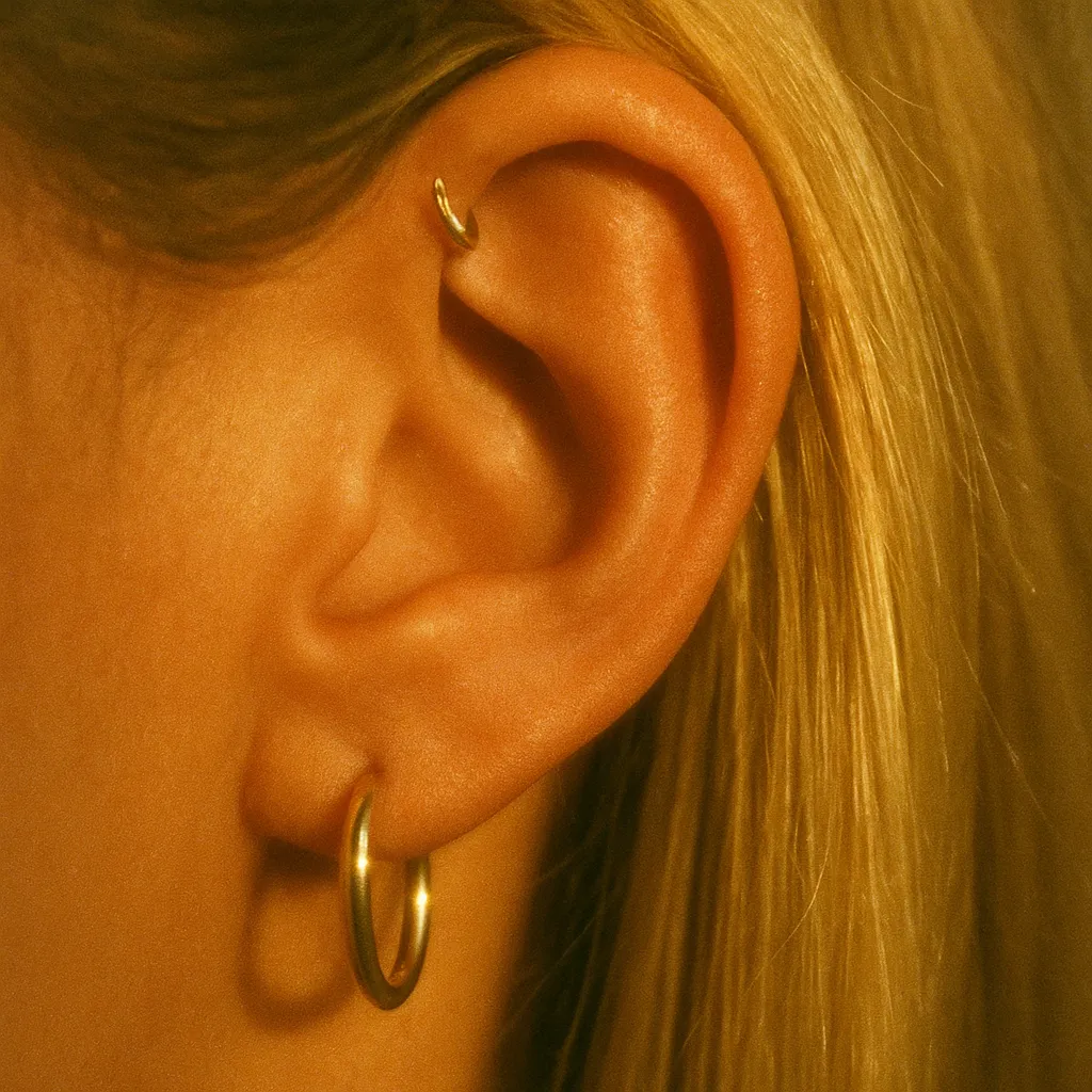 Forward Helix Piercing