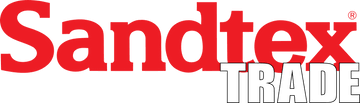 Sandtex Trade logo with red and gray text.