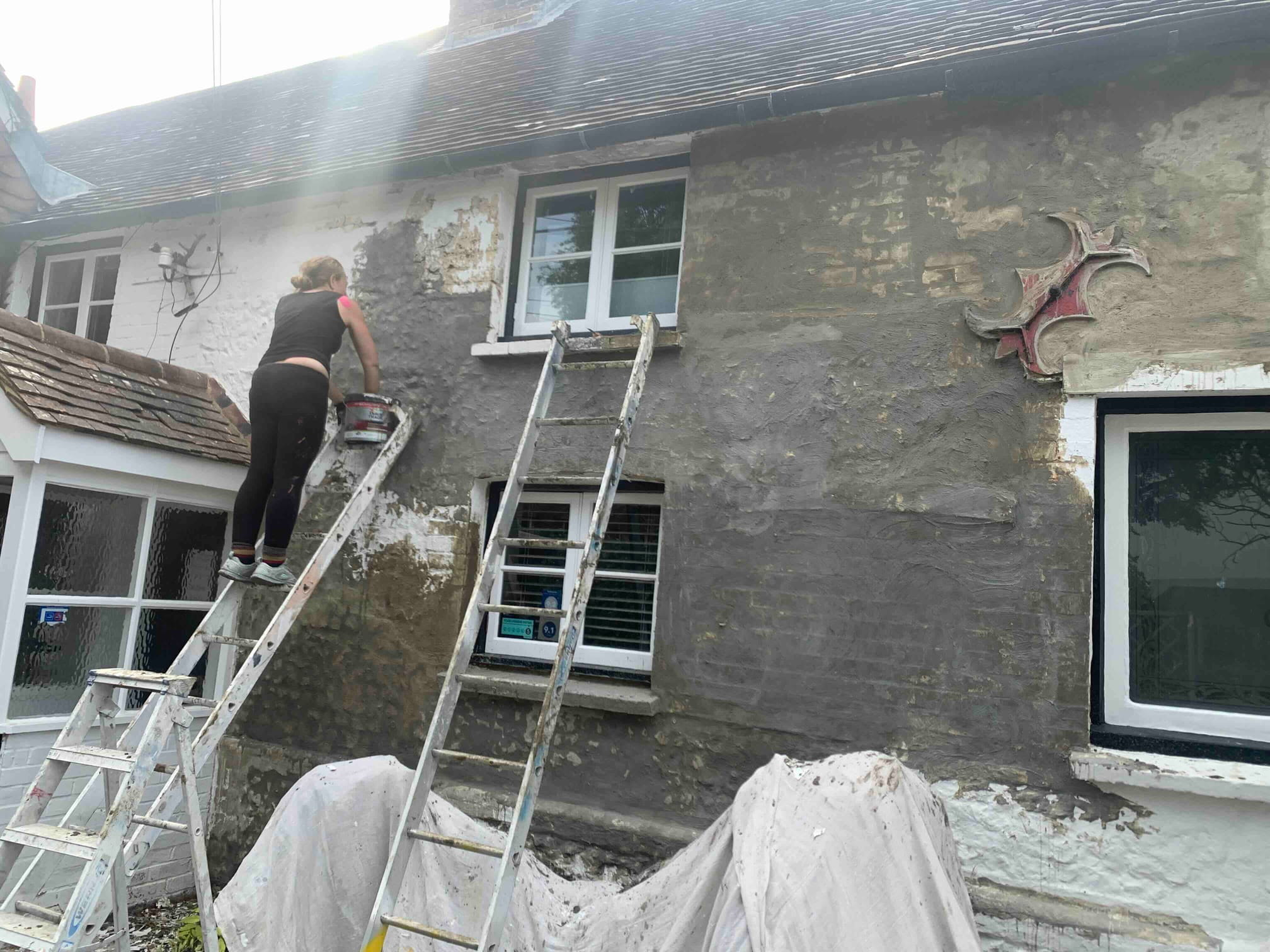 Rose Cottage Exterior Repair & Painting