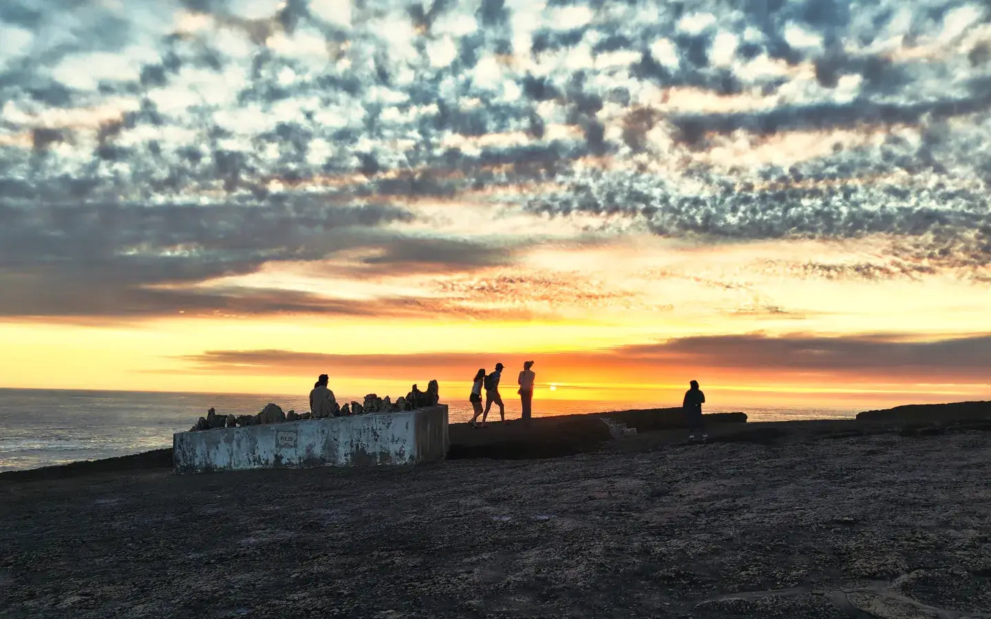 Ericeira mit Sonnenuntergangsstimmung