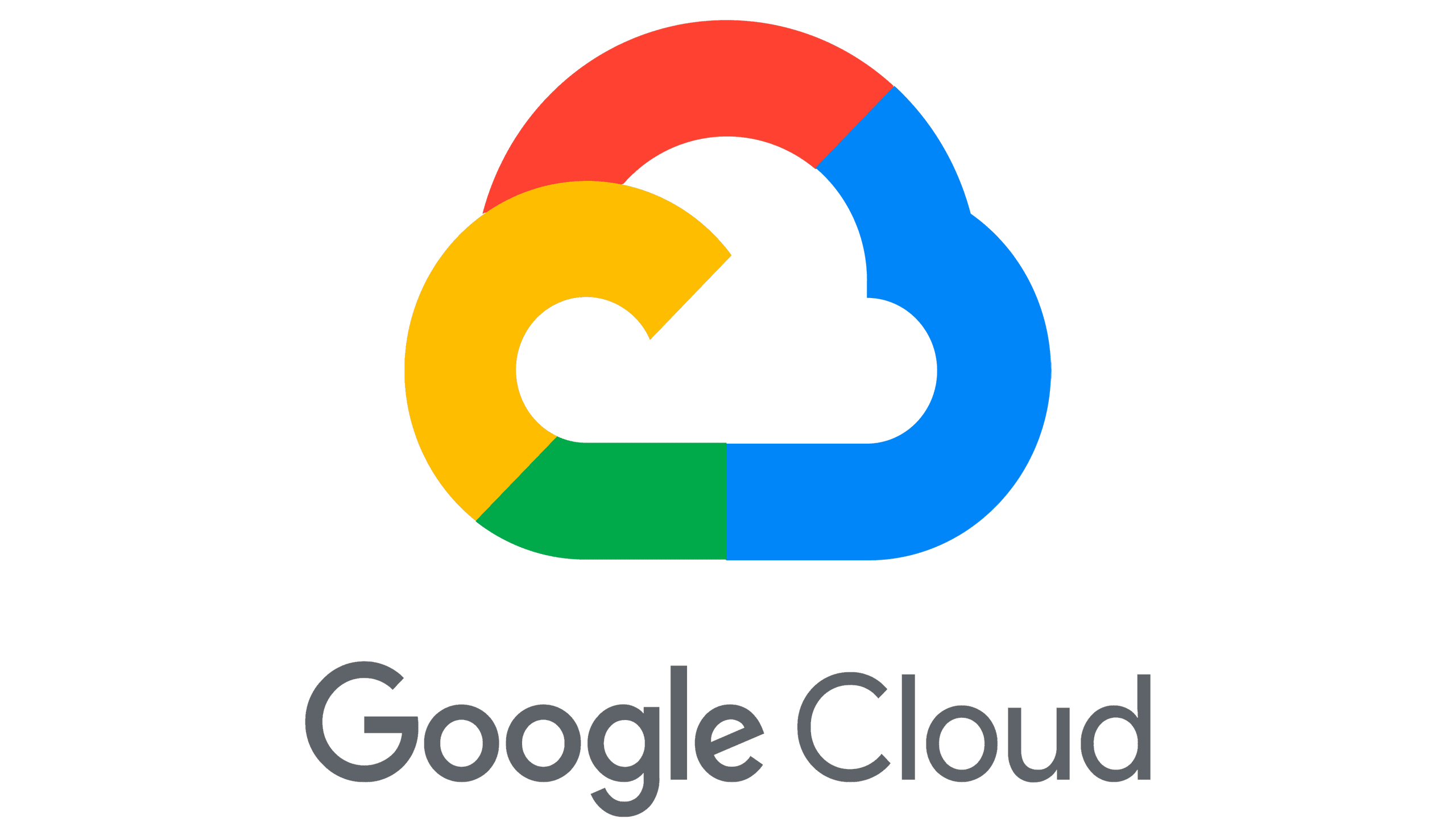 Google Cloud logo with a multicolored cloud icon above the text 'Google Cloud'.