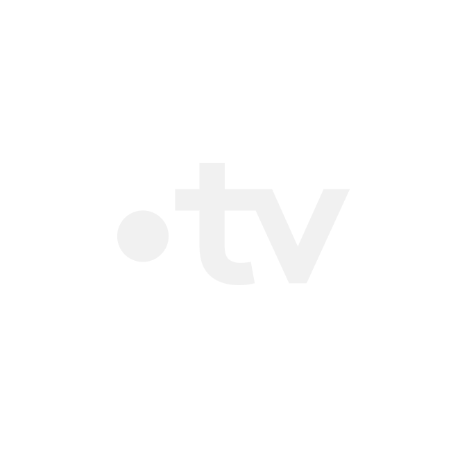 France Televisions logo. Black background with lowercase white .tv text logo in the center.