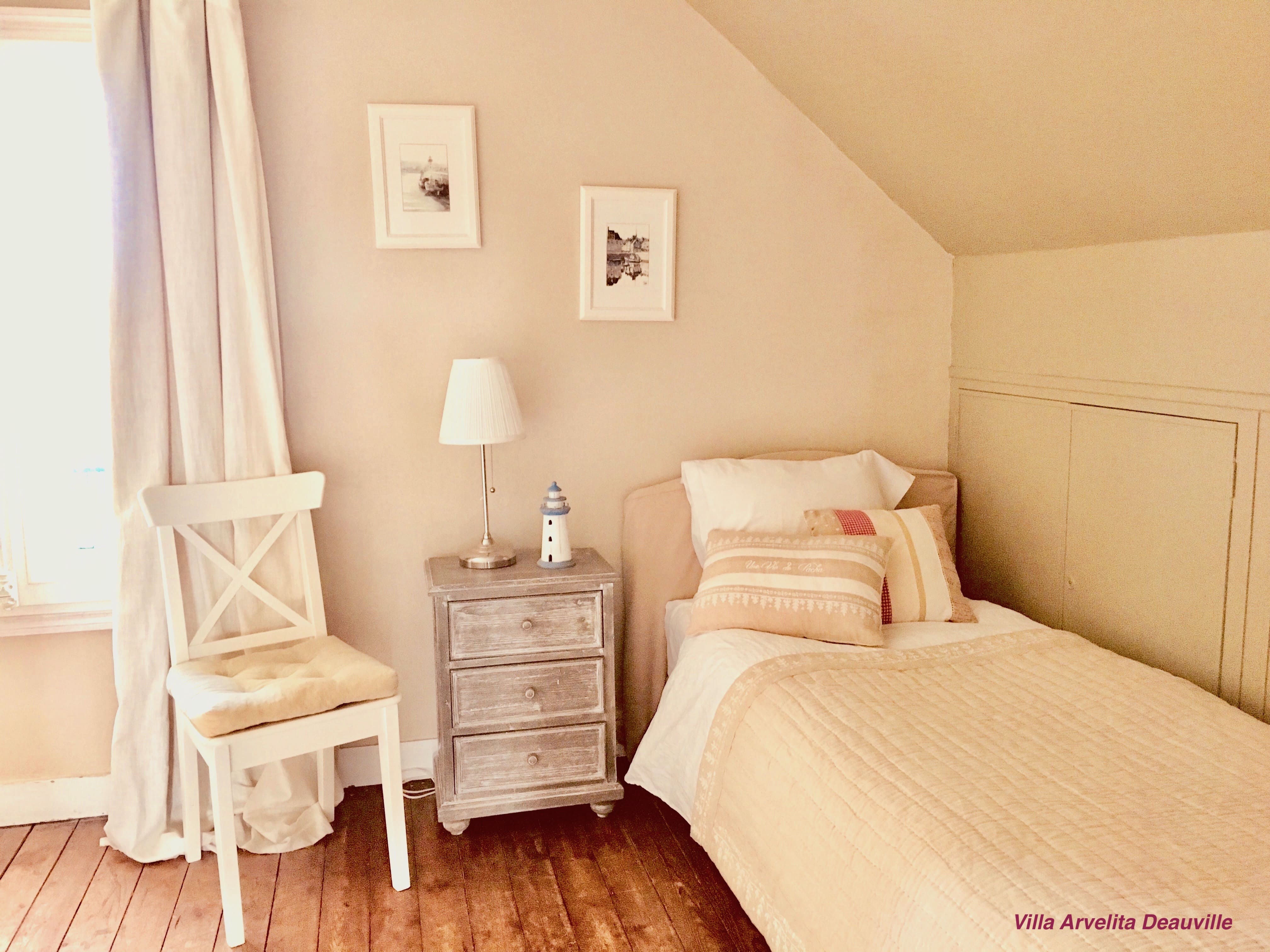 Romantic street in Italian village with restaurants on the side of the street