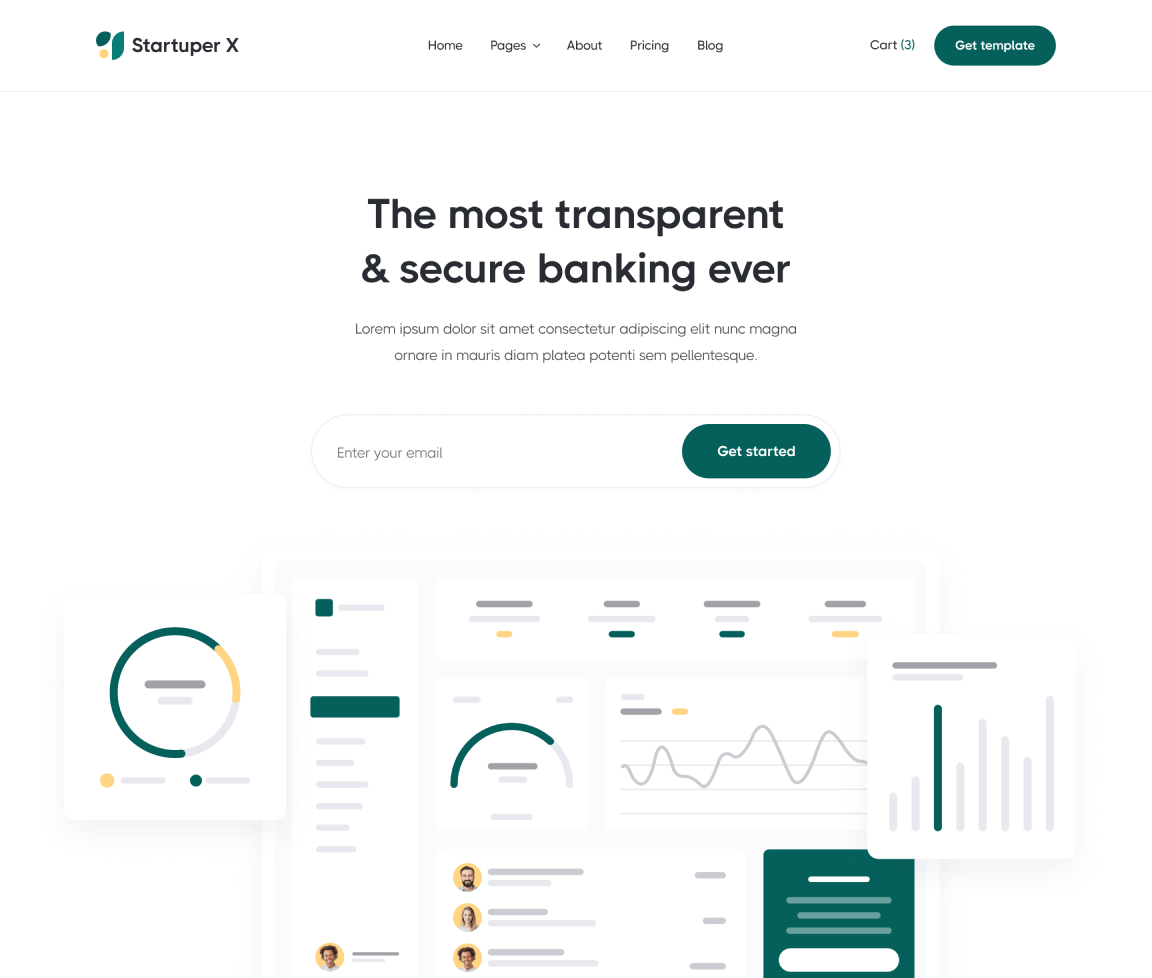 Home V2 - Startuper X Webflow Template