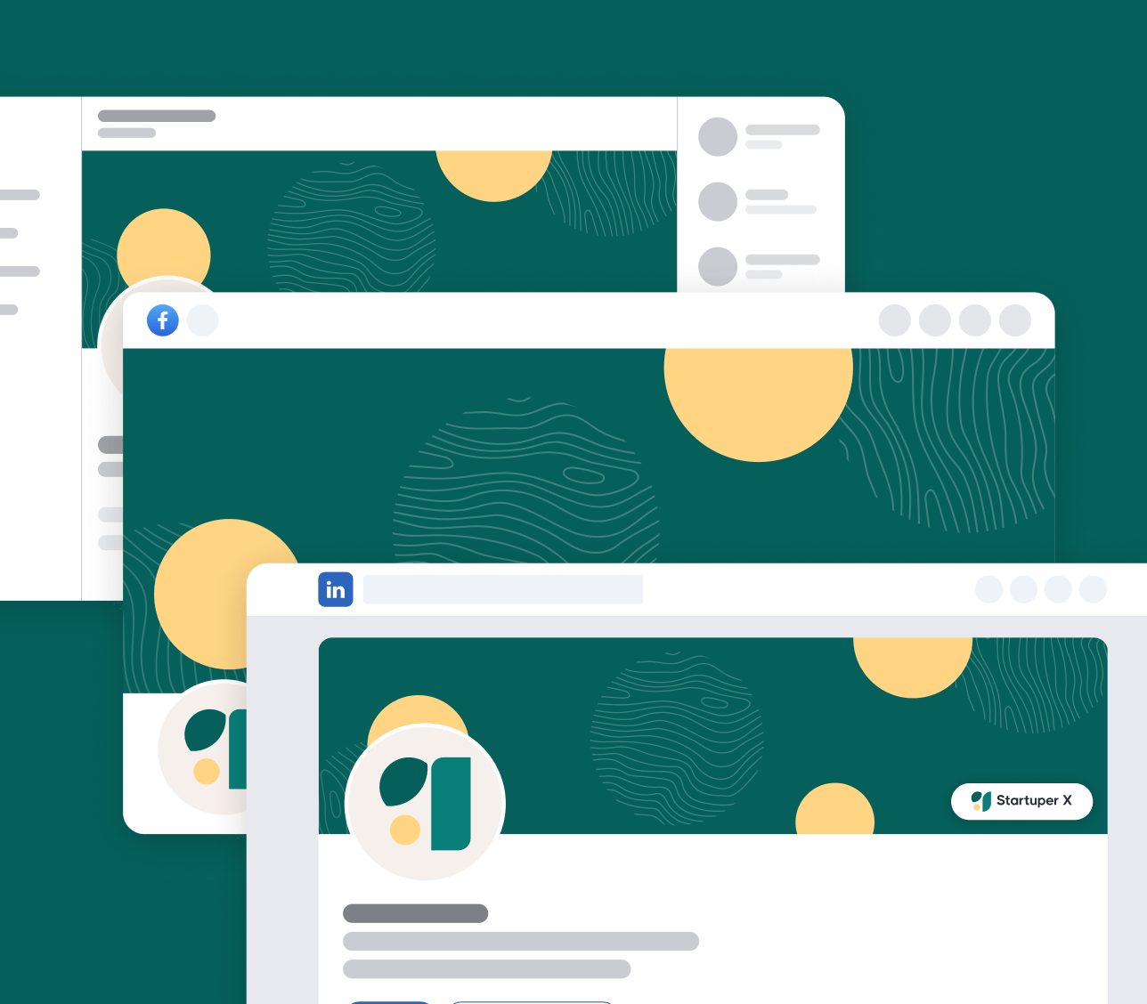 Social Media Assets - Startuper X Webflow Template