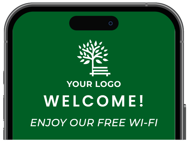 Captive Portals snippet of a top of a smartphone