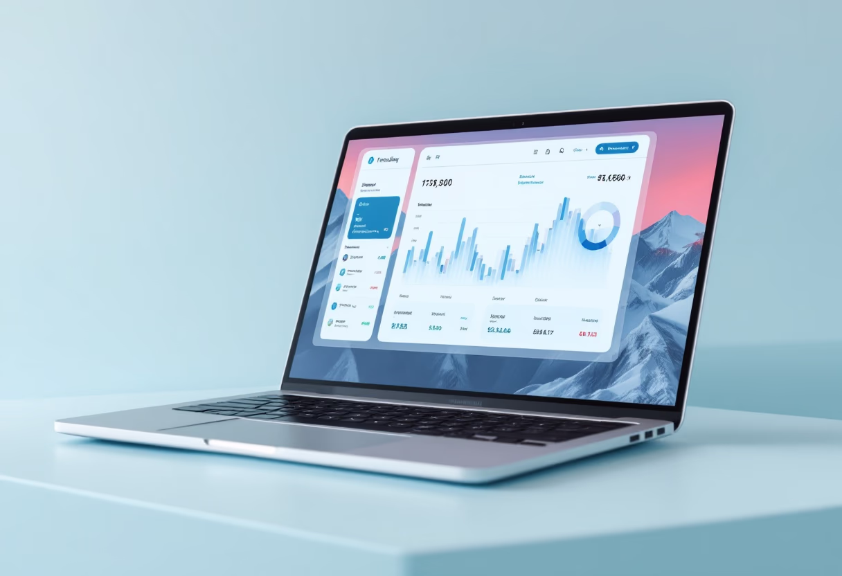 [interface] image of product feature interface (for an ai fintech company)