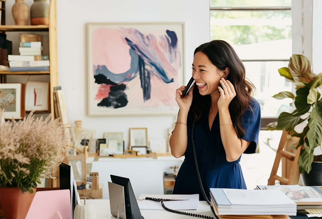 Minimal fintech website design with big fonts