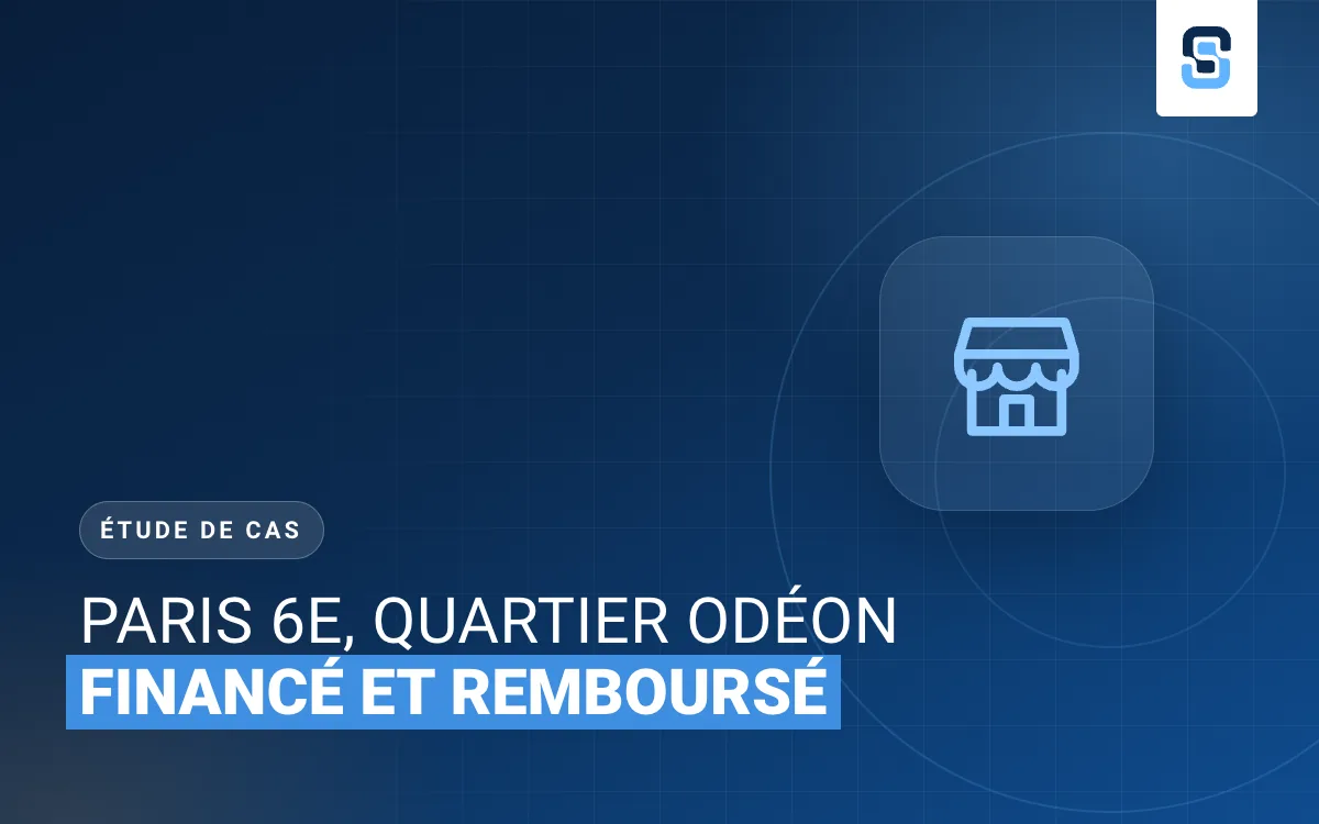 Étude de cas : un local commercial à Paris 6e, financé et remboursé
