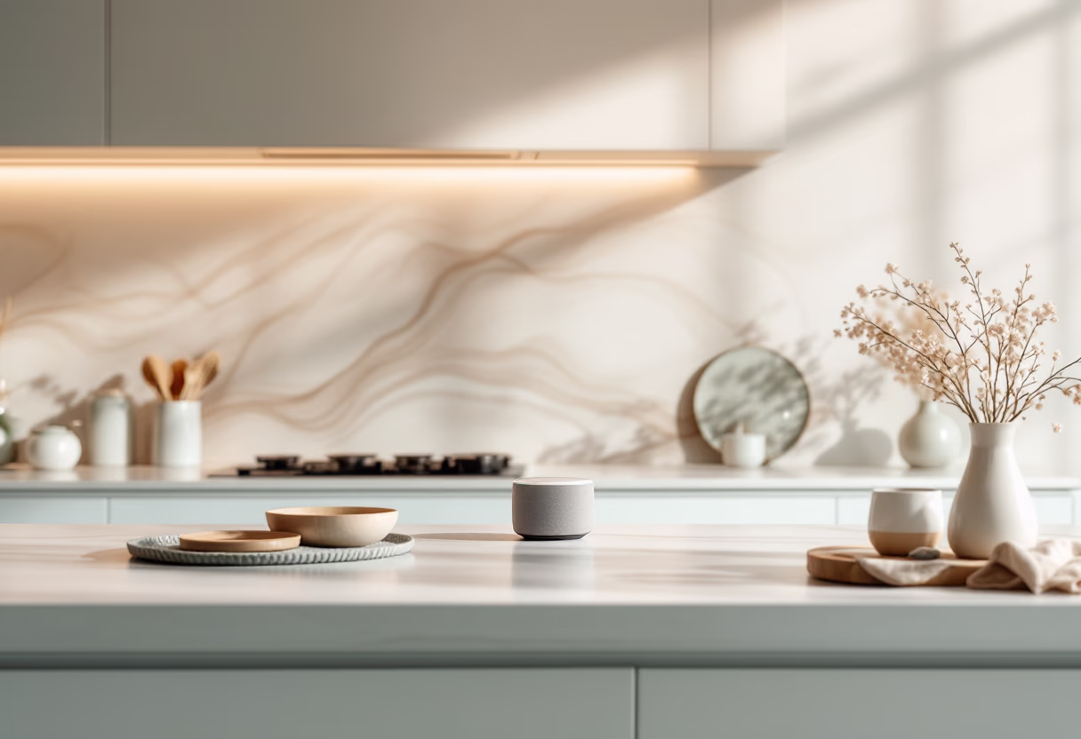 image of smart home technology setup (for a real estate tech)