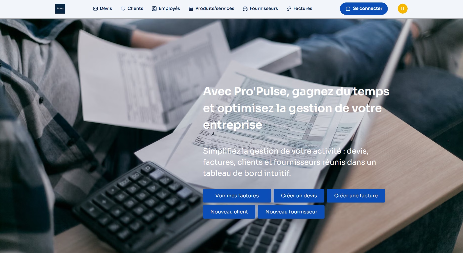 Prop'Pulse website