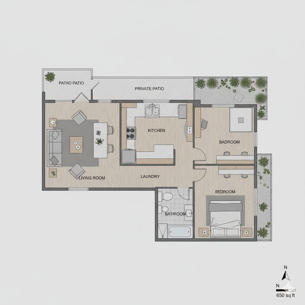 image of teaching space (for a buddhist monasteries & temple)