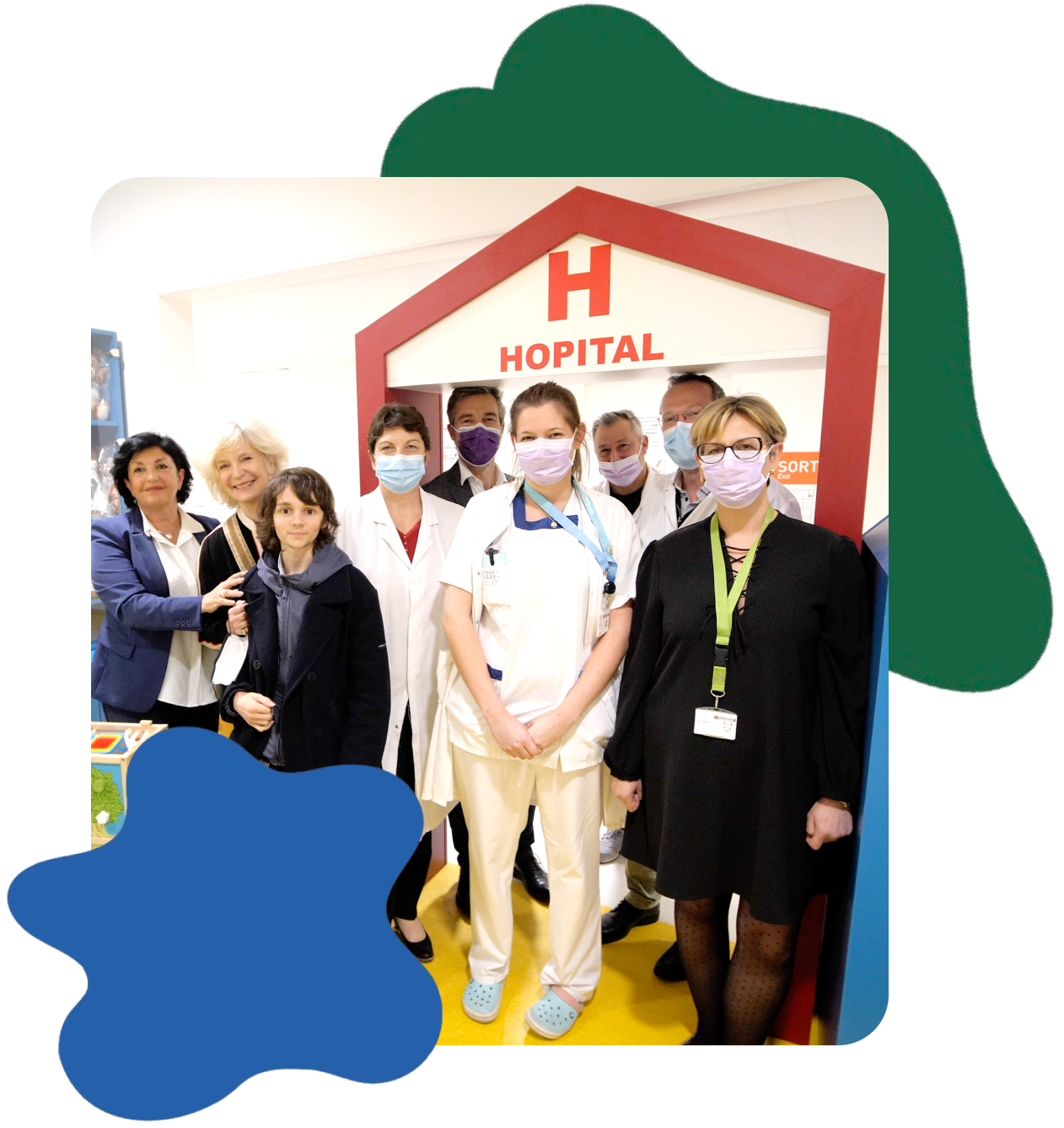 Association Pharmavie - Hopital de mon toudou - Accompagnement des enfants et dédramatison des soins des enfants