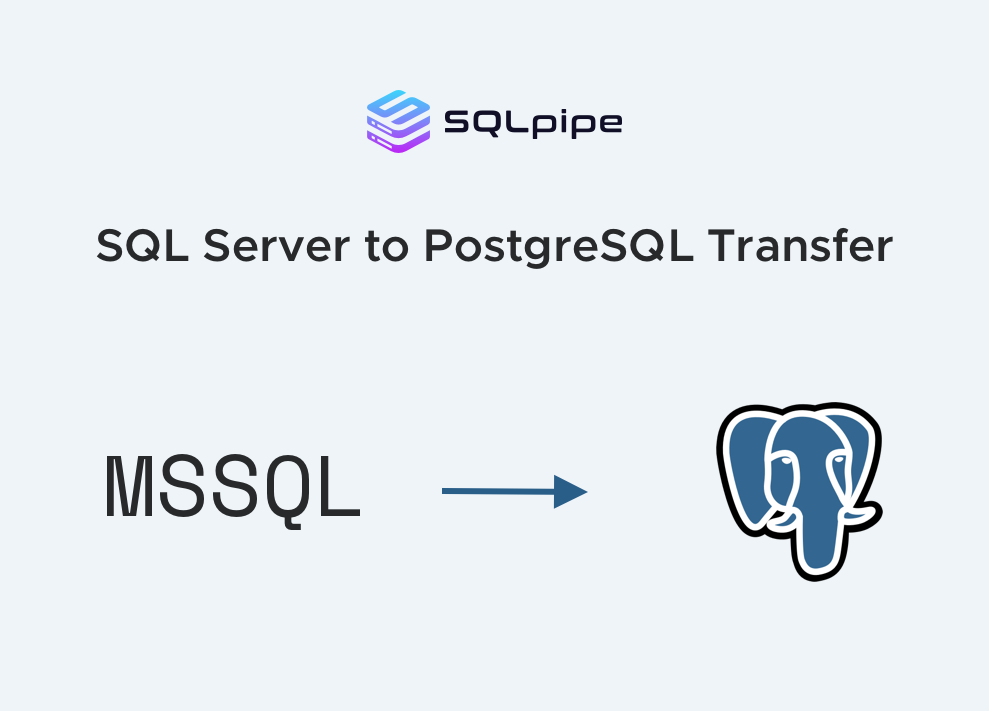 SQL Server to PostgreSQL Open-Source Transfer Tool