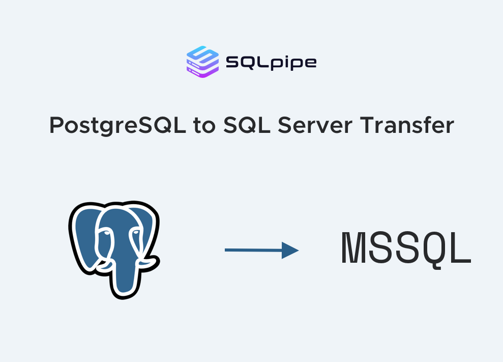 PostgreSQL To SQL Server Open-Source Transfer Tool
