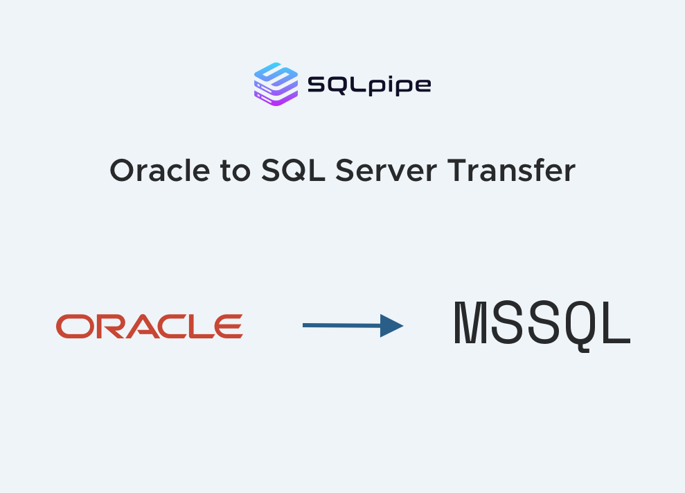 Oracle to SQL Server Open-Source Transfer Tool