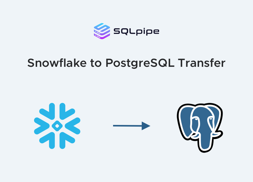 Snowflake to PostgreSQL Open-Source Transfer Tool
