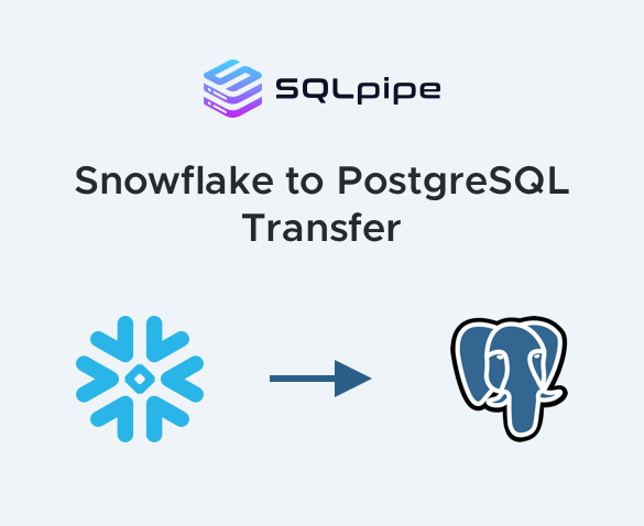 Snowflake to PostgreSQL Open-Source Transfer Tool