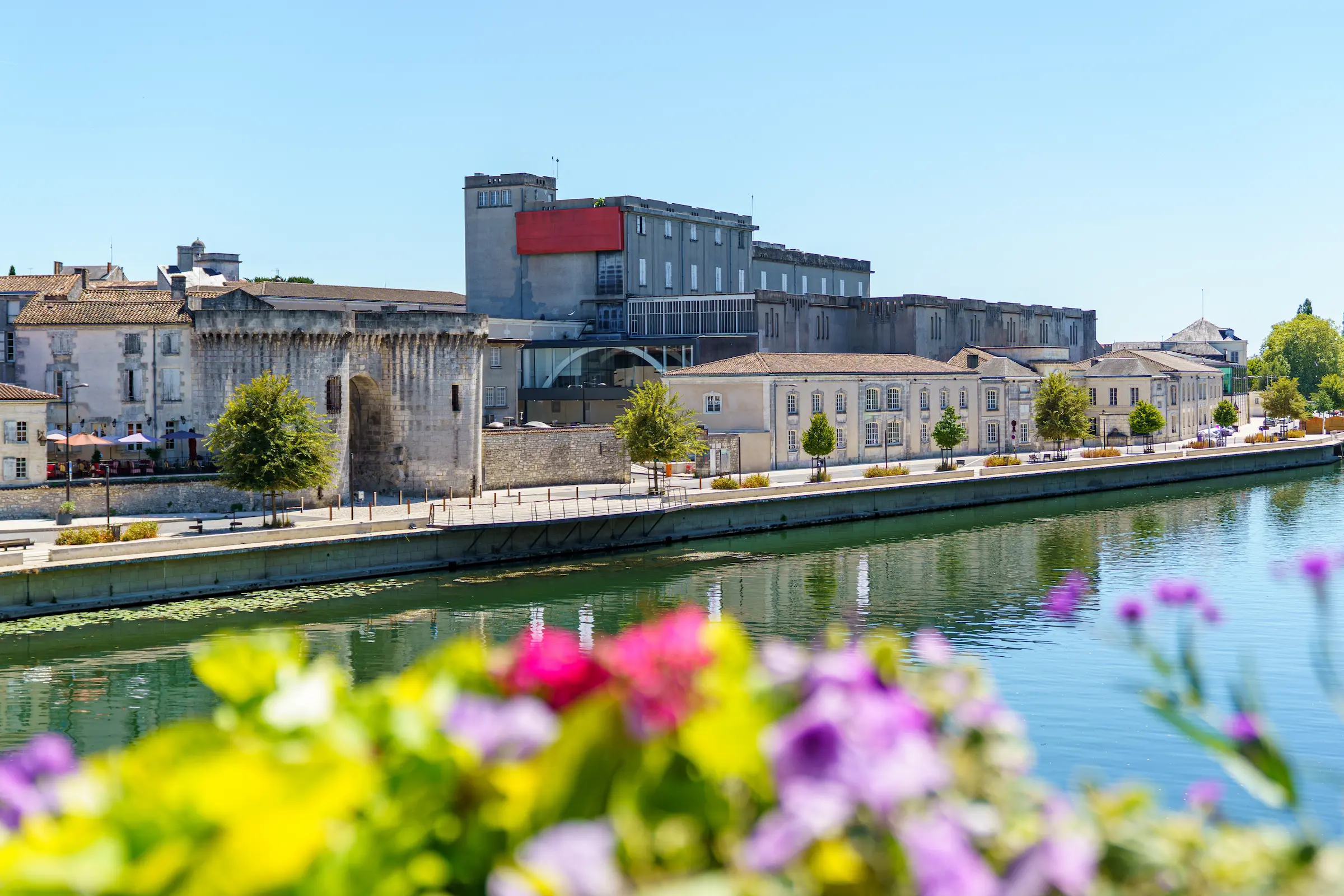 ville de Cognac en Charente.