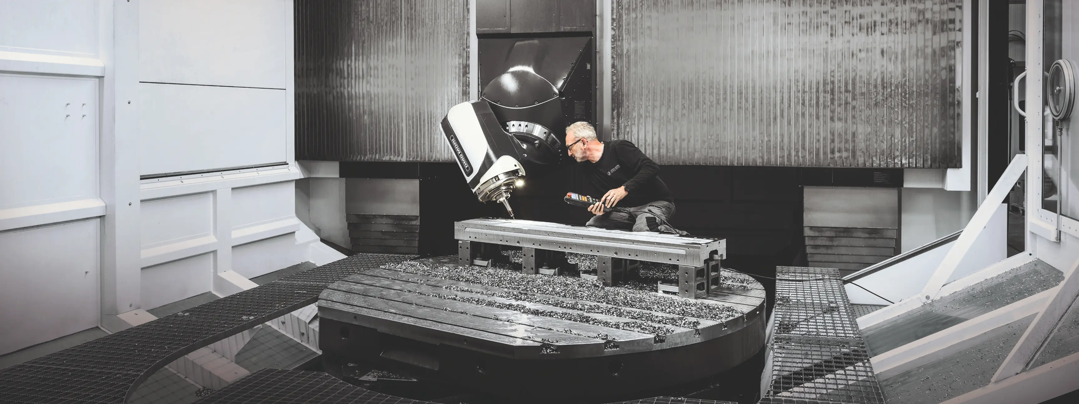 Riemann Maschine wird gewartet