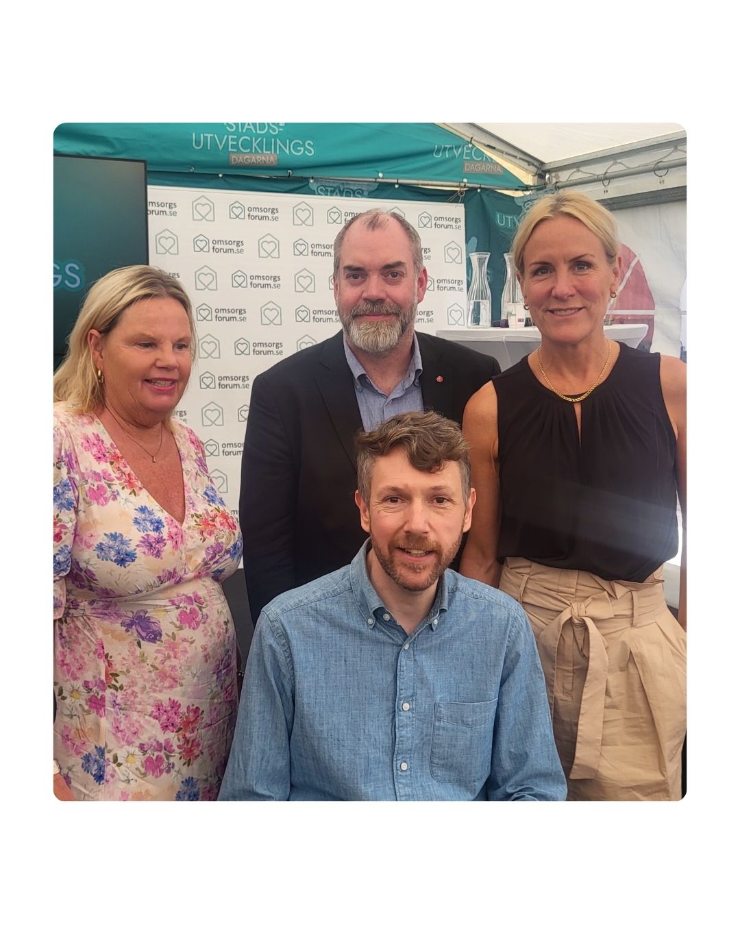 Team Olivia i Almedalen 2026
