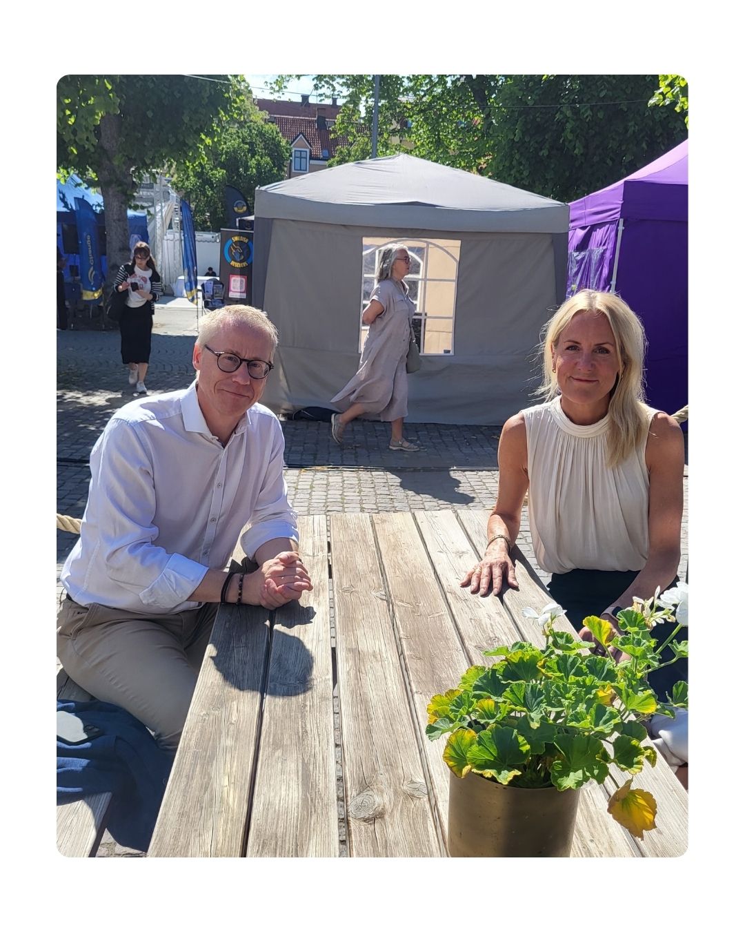 Team Olivia i Almedalen 2026