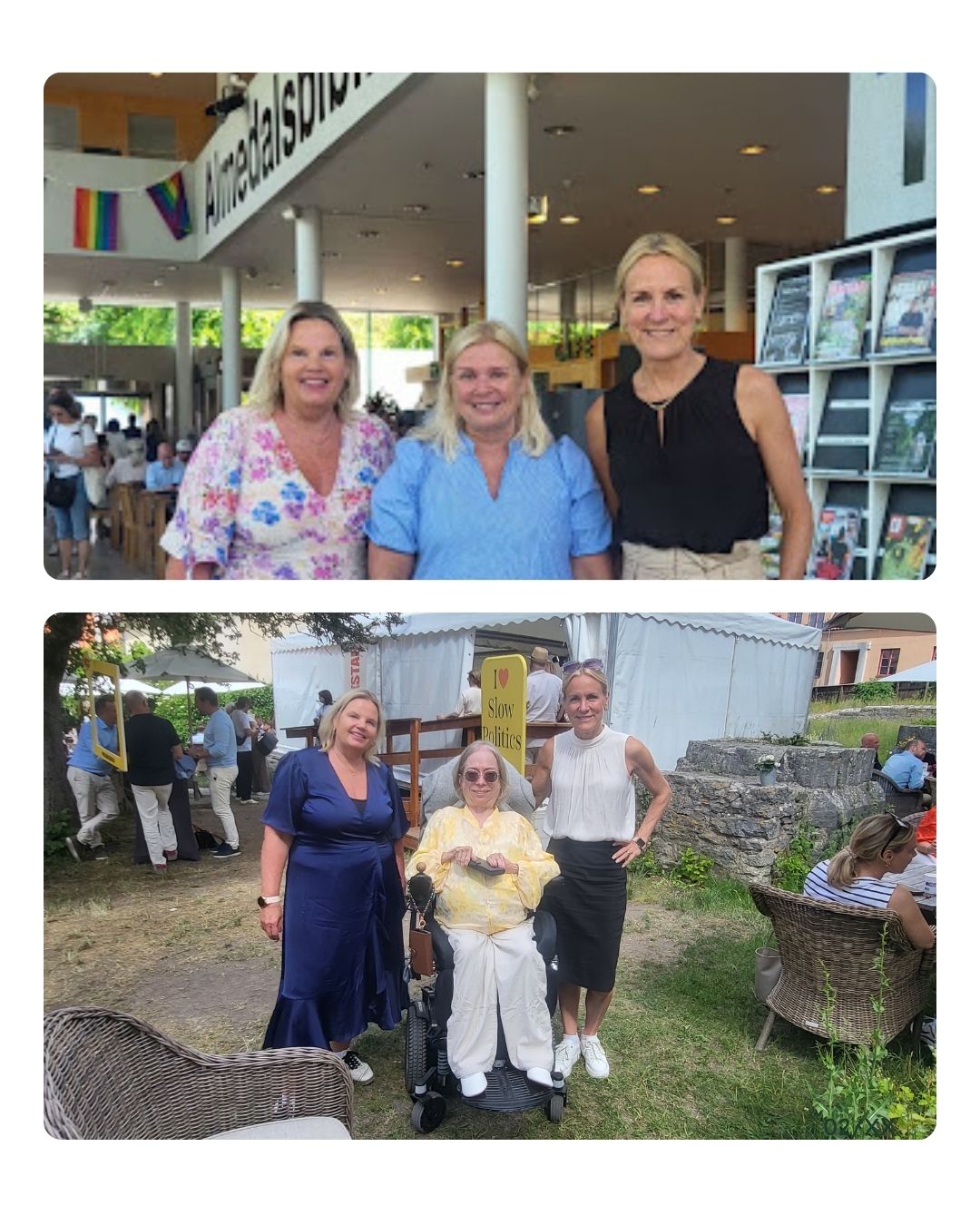 Team Olivia i Almedalen 2026