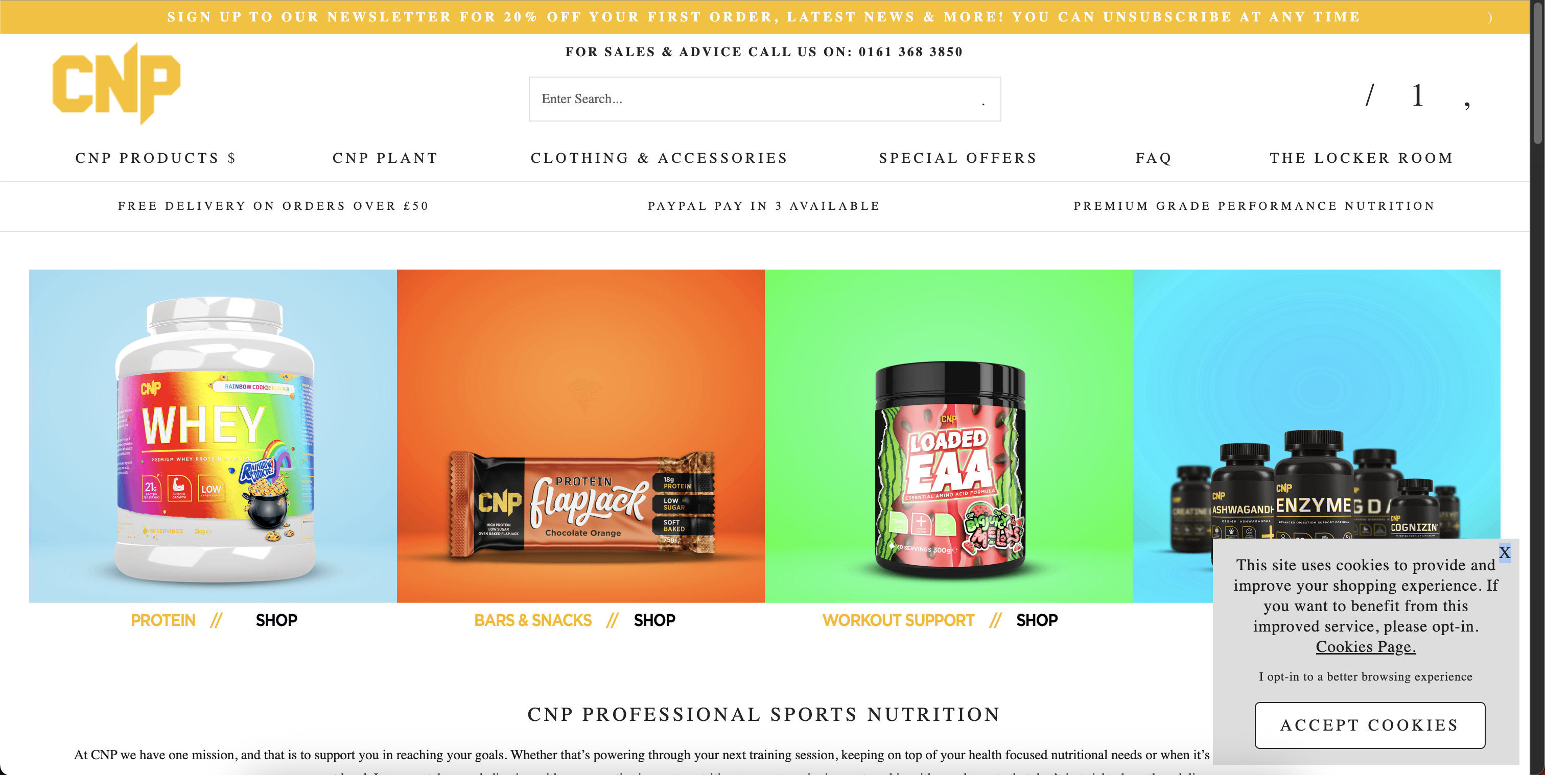 CNP store before