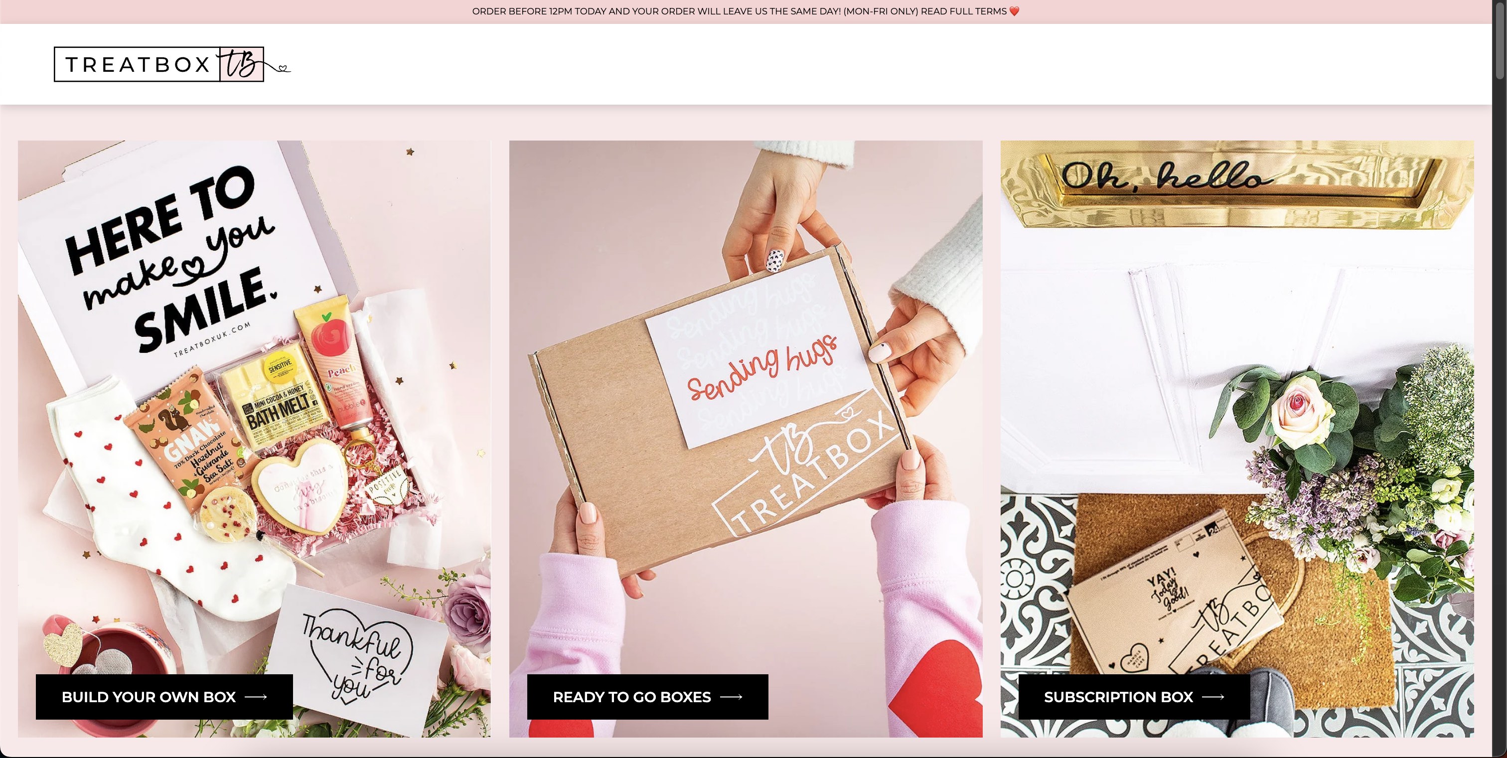 Treatbox store before