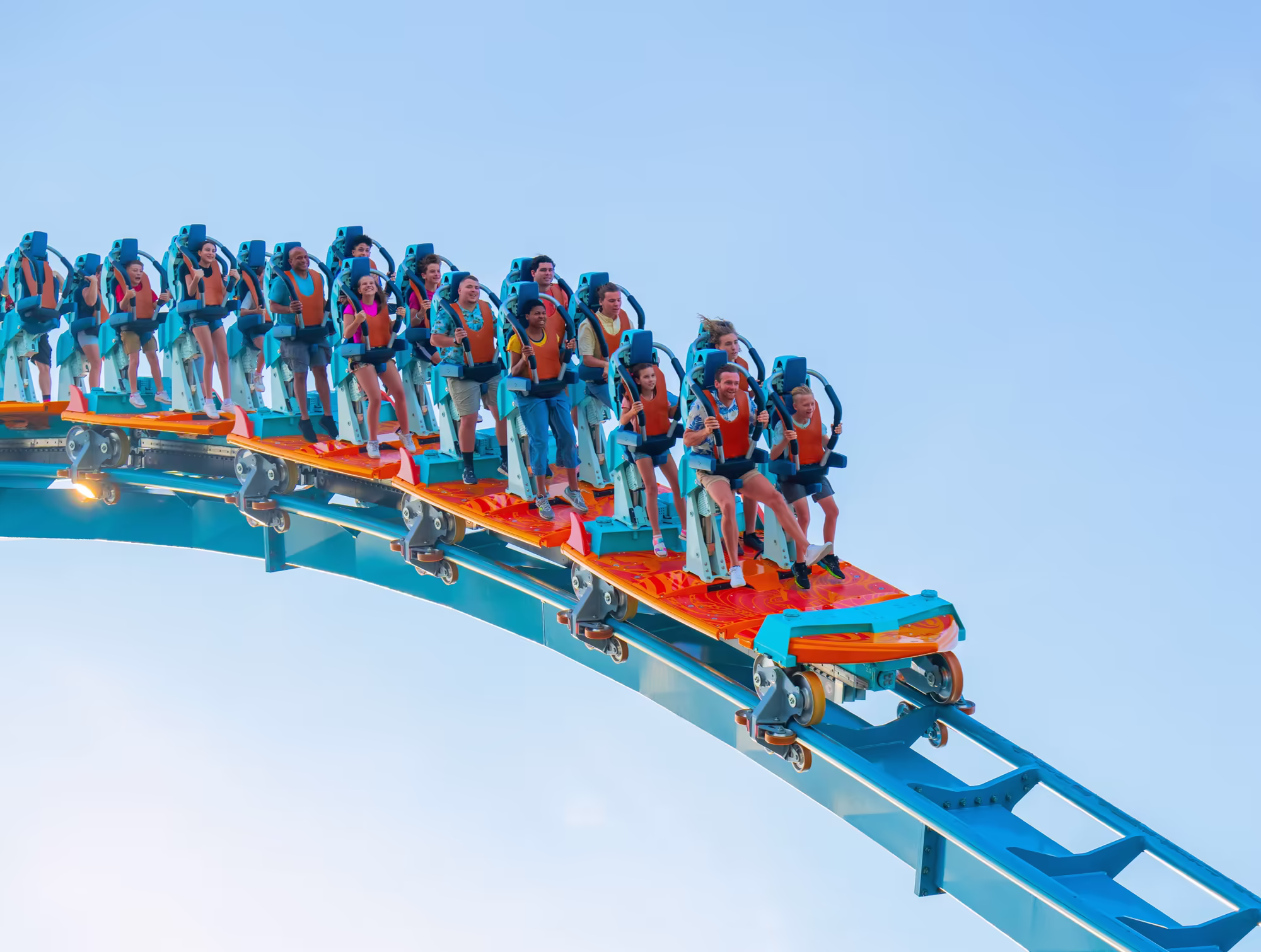 Picture of a surf coaster